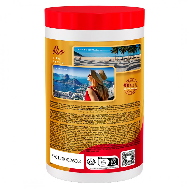 Masque cheveux Deep conditionning keratine Novex