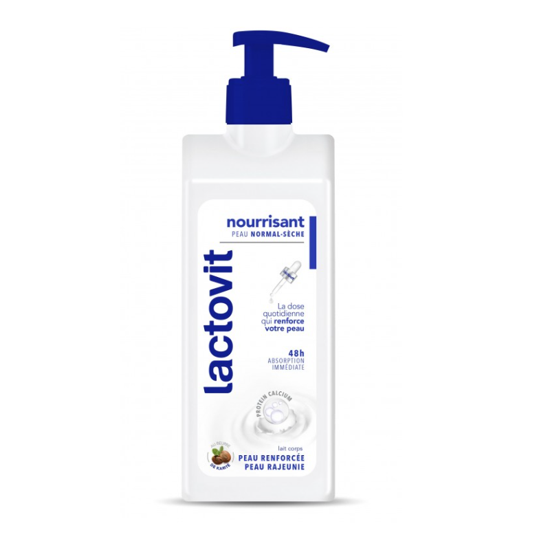 Pack Lactovit Hydratation + Trousse et Fleur de Douche Offertes