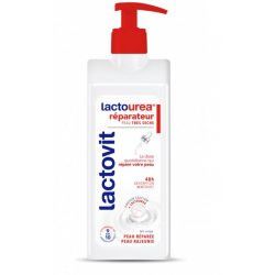 Pack Lactovit Lactourea Réparateur + Trousse et Fleur de Douche Offertes