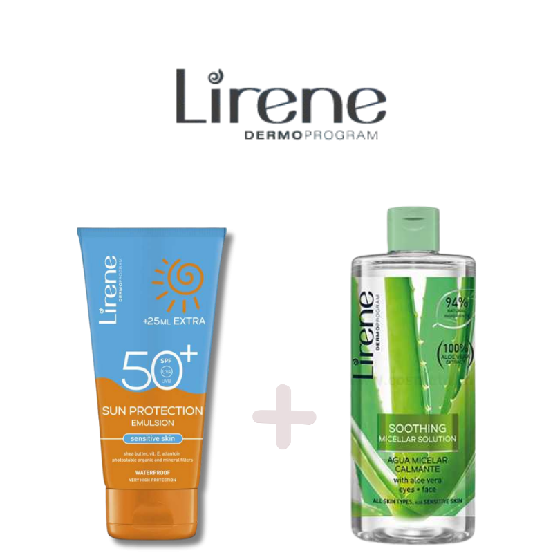 Pack Émulsion Solaire SPF50+ + Eau Micellaire
