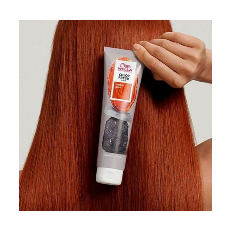 Masque Wella Colorant Temporaire Cuivré Copper Glow 150 ml