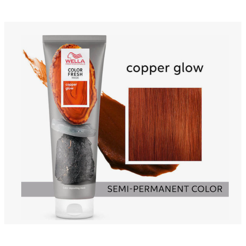 Masque Wella Colorant Temporaire Cuivré Copper Glow 150 ml
