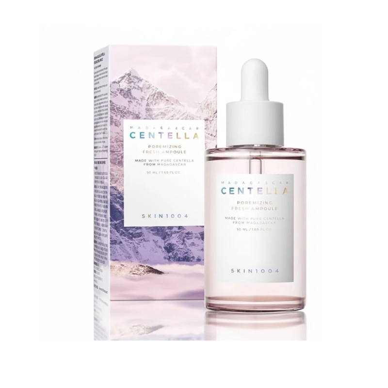 AMPOULE PORE-MIZING FRESH CENTELLA MADAGASCAR SKIN1004 PORES VISIBLEMENT AFFINÉS