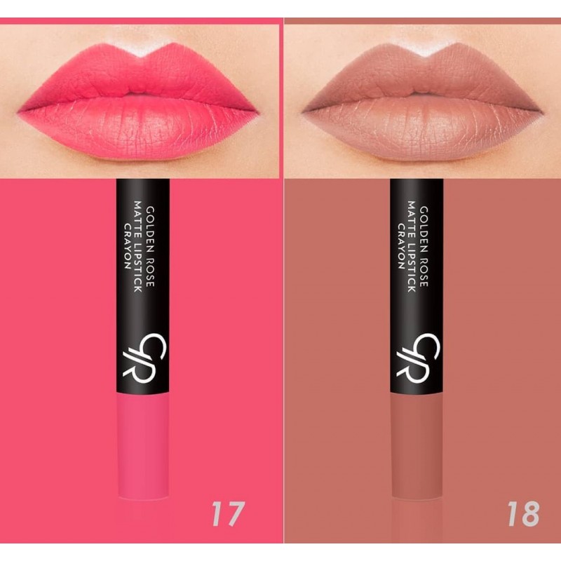 Crayon à lèvres Matte Golden Rose