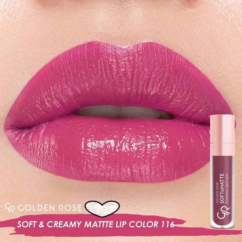 Gloss Creamy Soft&Matte Golden Rose