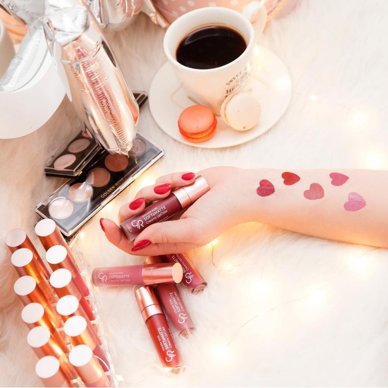 Gloss Creamy Soft&Matte Golden Rose
