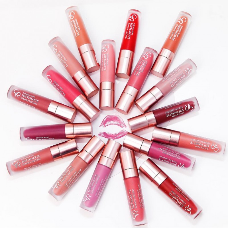 Gloss Creamy Soft&Matte Golden Rose