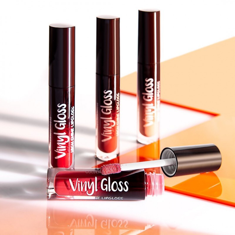 Vinyl Gloss High Shine Lipgloss GOLDEN ROSE