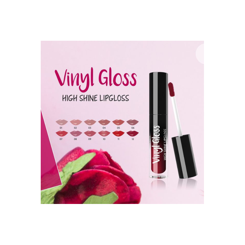 Vinyl Gloss High Shine Lipgloss GOLDEN ROSE
