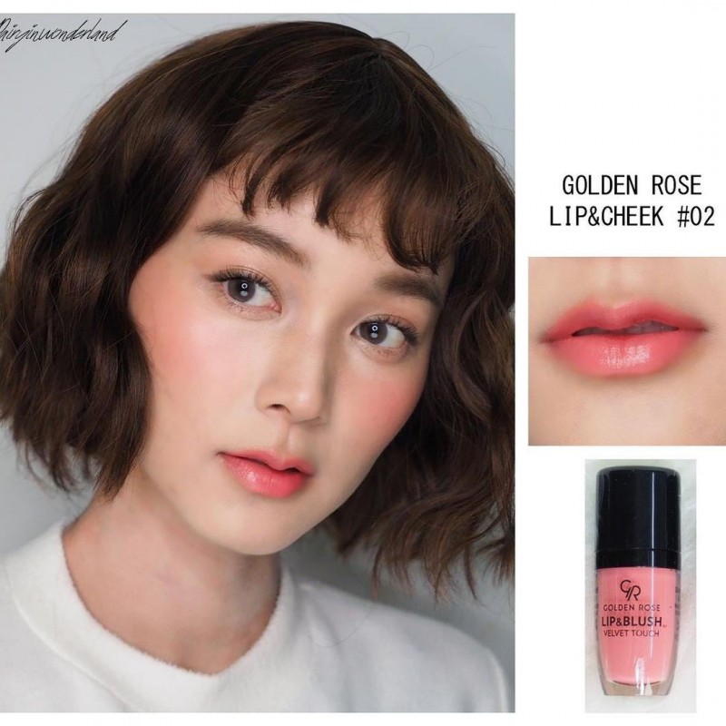 Lèvres & Blush Velvet Touch GOLDEN ROSE