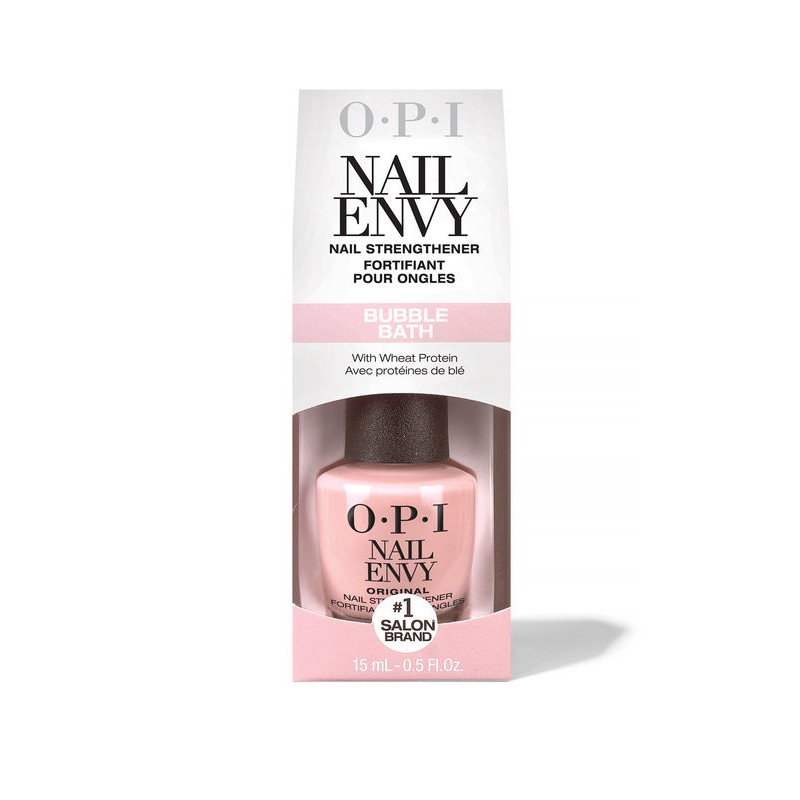 OPI Nail Envy Strength + Color Bubble Bath