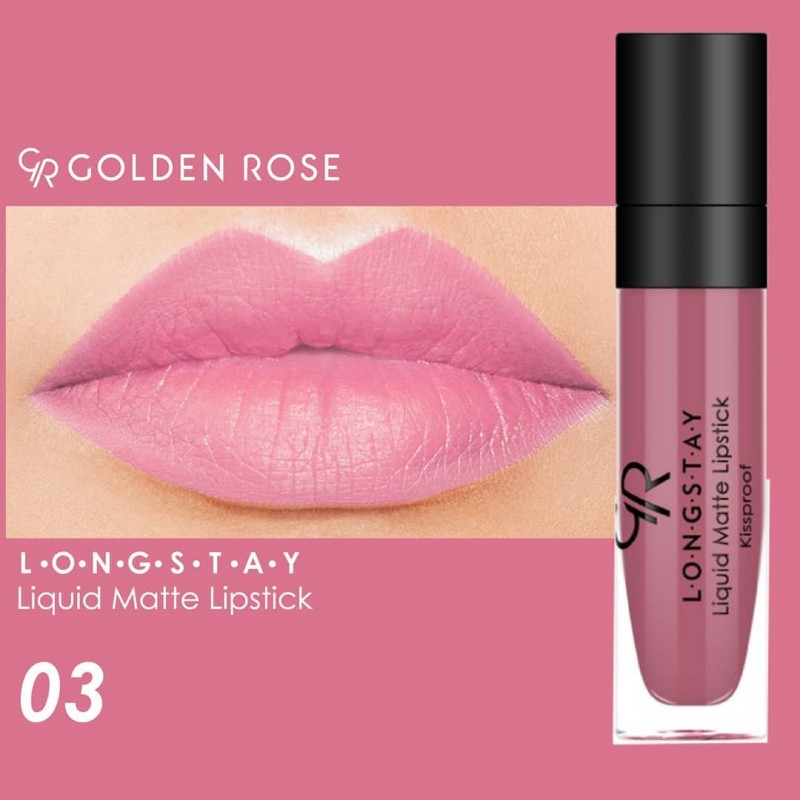 Kit Matte lèvres Golden Rose Blusher Pink