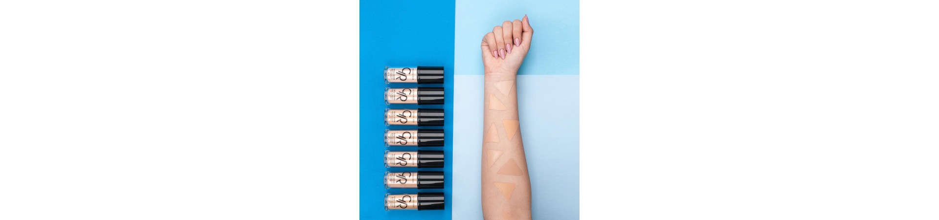 Swatch Fond de teint et Correcteur Total Cover 2in1 Golden Rose