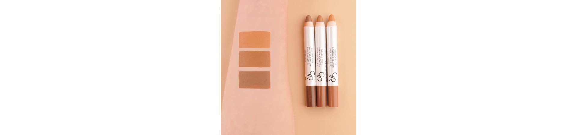 Swatch Crayon Contour Golden Rose