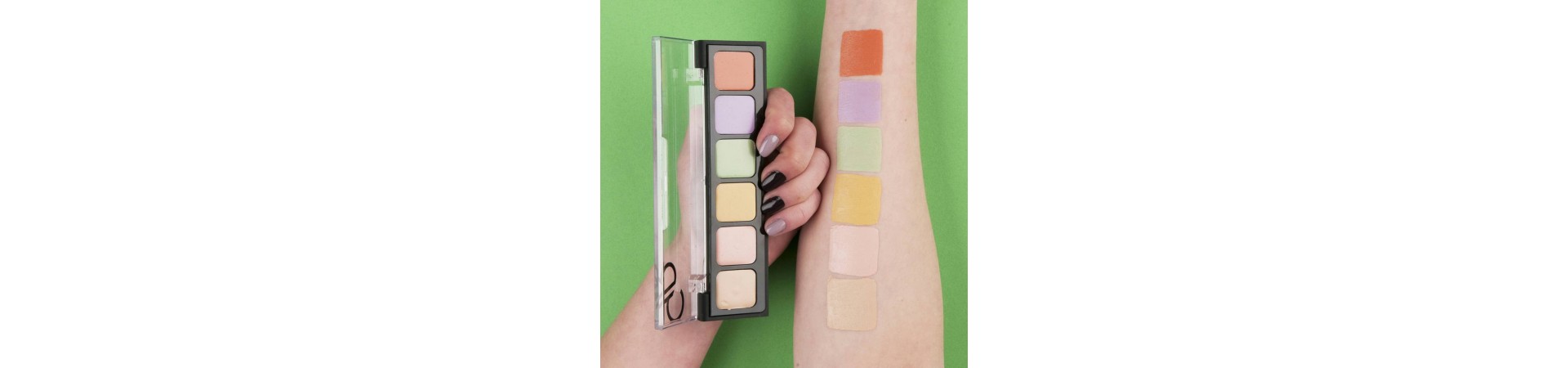 Swatch Palette Correct & Conceal Camouflage Cream Golden Rose