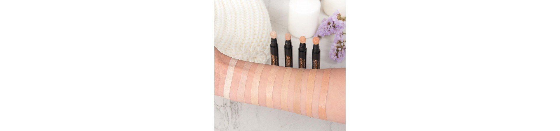 Swatch Correcteur HD Golden Rose