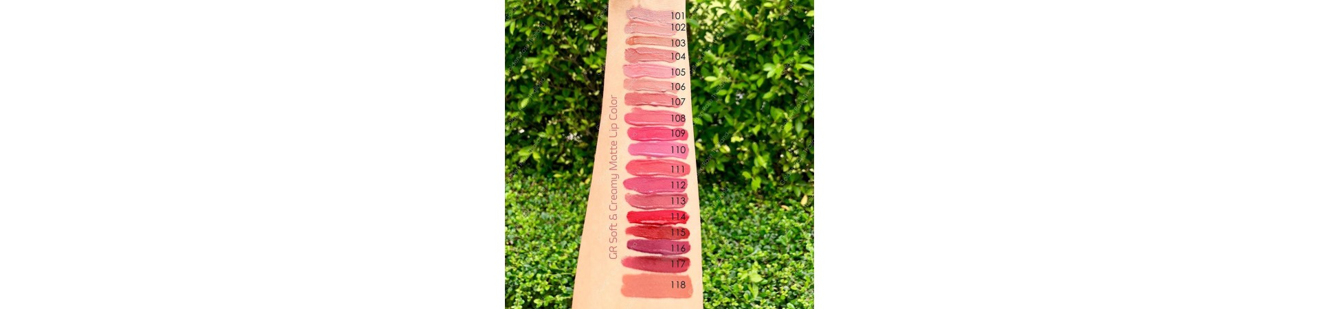 Swatch Gloss Creamy Soft & Matte Golden Rose