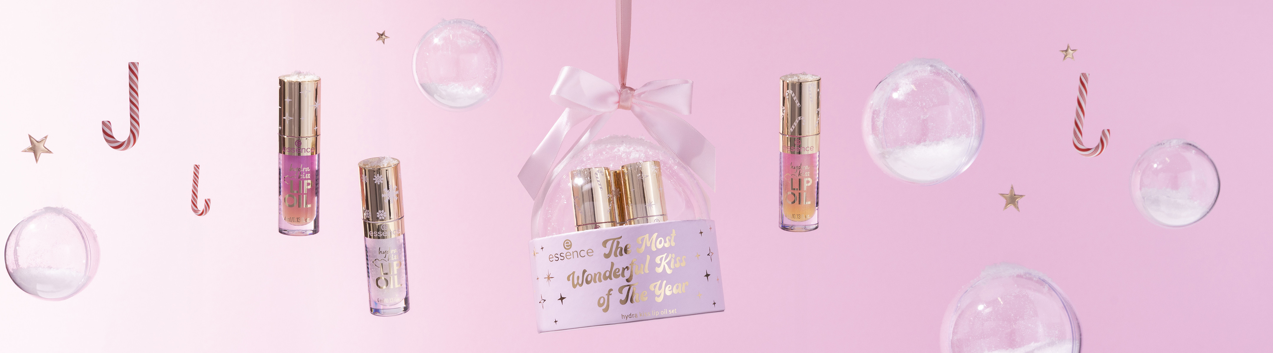 Set Huile à Lèvres Hydra Kiss – The Most Wonderful Kiss of the Year | essence