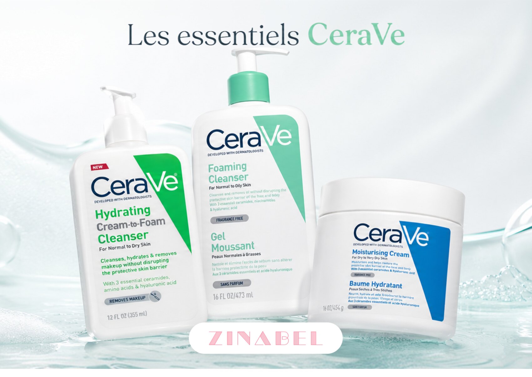 CeraVe - Les essentiels d'une peau saine